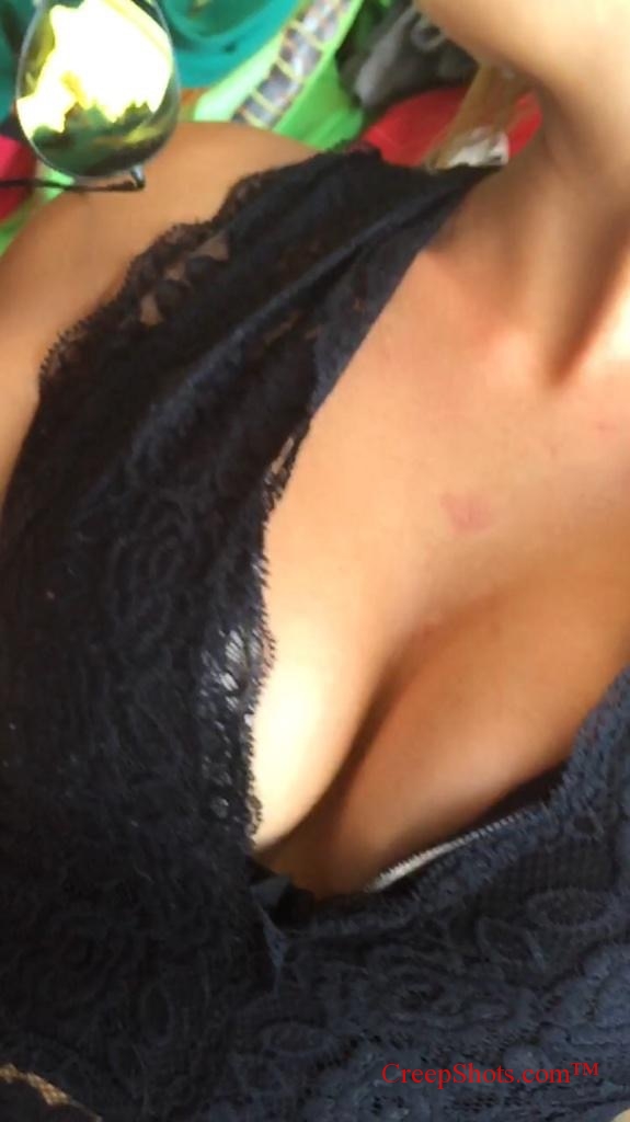 cleavage shot
