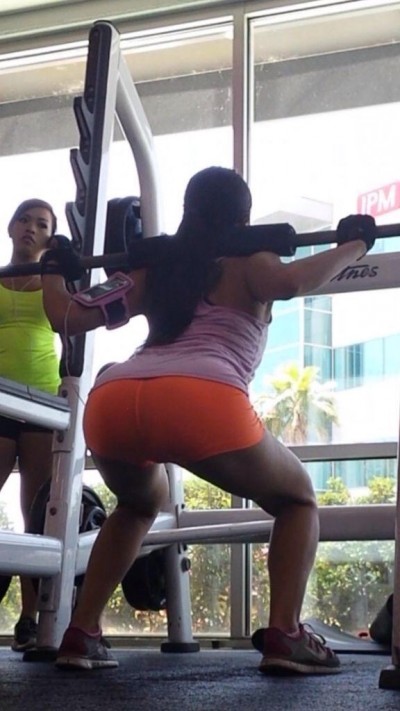 nice booty exercising