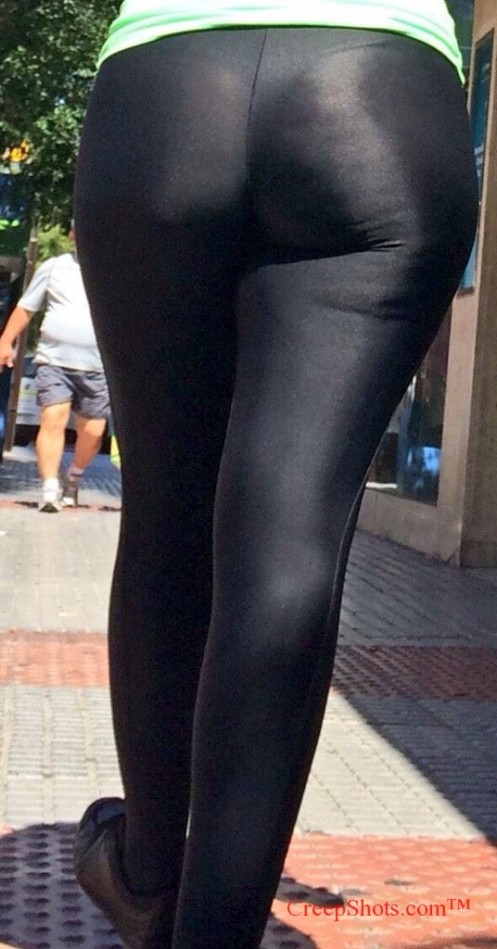 booty in tight pants