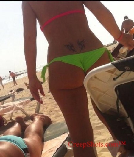 sexy ass in a bikini