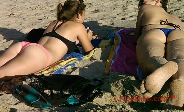 beach creepshots of sexy bikini asses