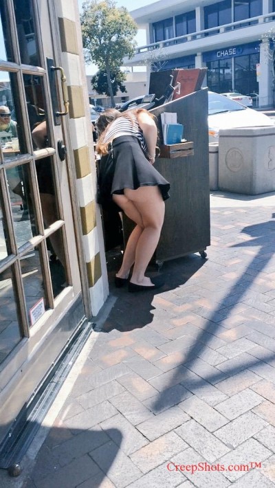 looking up a skirt