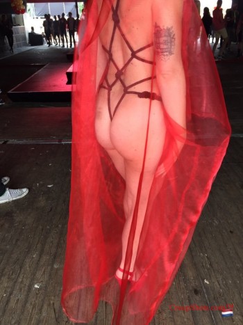 see thru dress