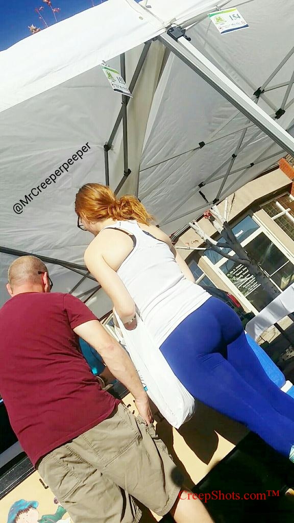 Blue Bomber booty creep