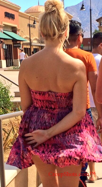windy up skirt creep shot 3